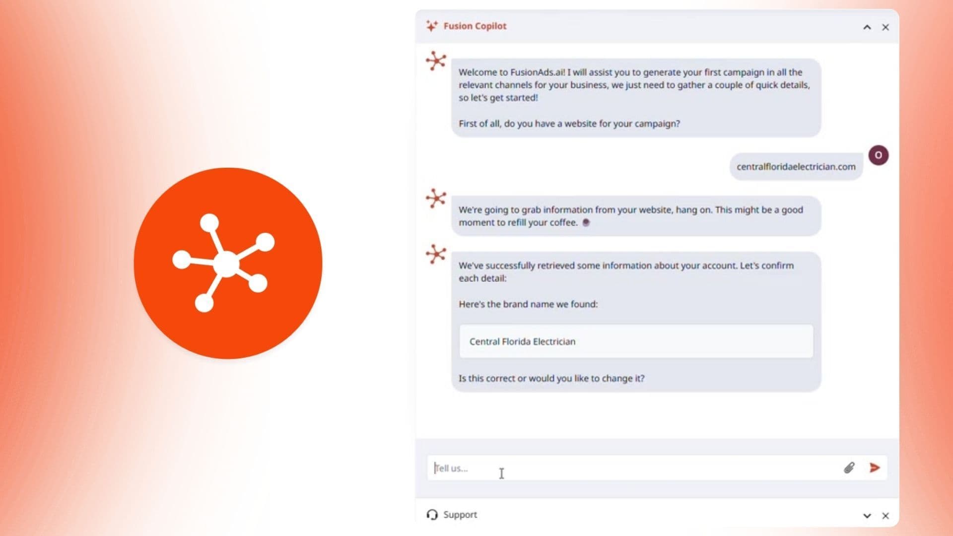 Launch a pro website in 60 seconds.